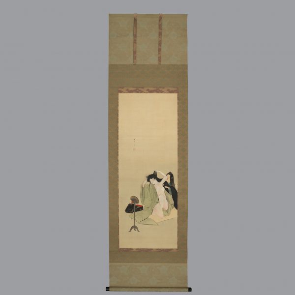EnyaTakasada’s wife by Watanabe Seitei