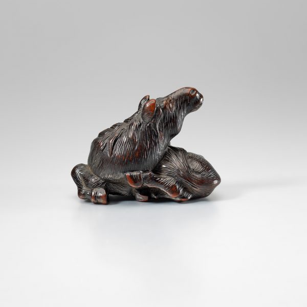 Netsuke of a horse